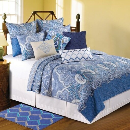 Daphne Cotton Bed Sheets Spread Comforter Duvet Cover Bedding Sets