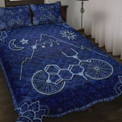 Cycling Quilt Bedding Set