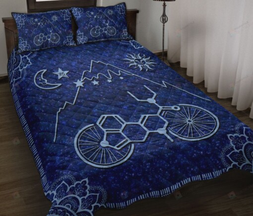 Cycling Quilt Bedding Set