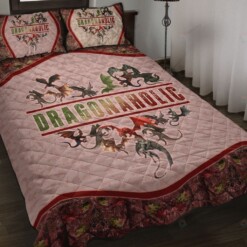 Dragon - Dragonaholic - Aholic - Quilt Bedding Set