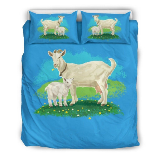 Goats Bedding Set Bed Sheets Spread Comforter Duvet Cover Bedding Sets