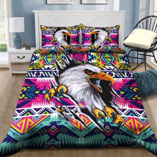 Native American Eagle Bedding Set Bed Sheets Spread Comforter Duvet Cover Bedding Sets