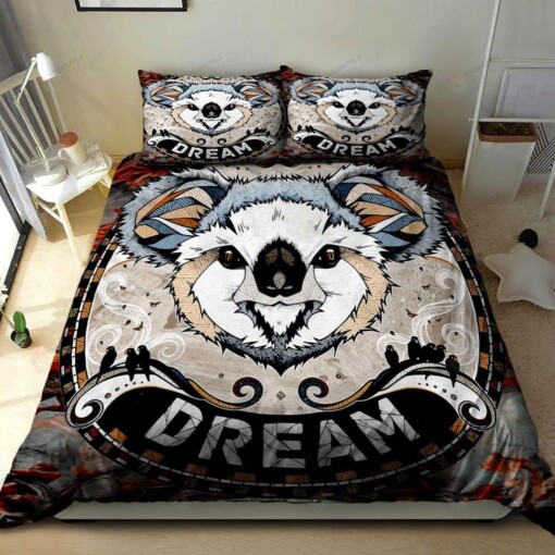 Koala Cotton Bed Sheets Spread Comforter Duvet Cover Bedding Sets