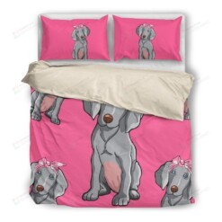 Weimaraner Cotton Bed Sheets Spread Comforter Duvet Cover Bedding Sets