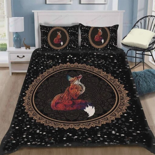 Fox Bedding Set Fox Lovers (Duvet Cover & Pillow Cases)