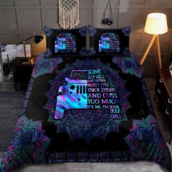 Jeep And Mandala Pattern I'm Some Jeep Girls Bedding Set Bed Sheets Spread Comforter Duvet Cover Bedding Sets