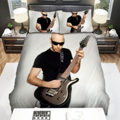 Joe Satriani Bed Sheets Spread Comforter Duvet Cover Bedding Sets