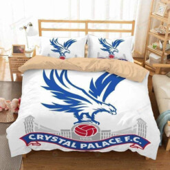 Crystal Palace F.C. Duvet Cover Bedding Set