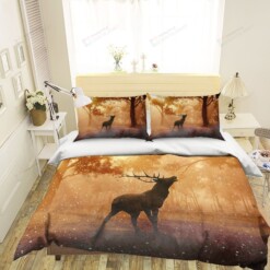 Deer Bed Sheets Duvet Cover Bedding Sets