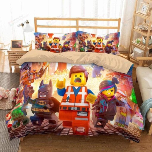 3d The Lego Movie Duvet Cover Bedding Set 1