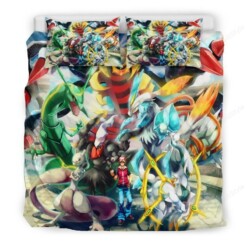 3D Pokemon Legends Duvet Cover Bedding Set