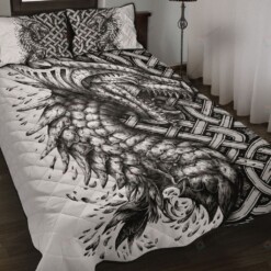 Dragon Celtic Quilt Bedding Set