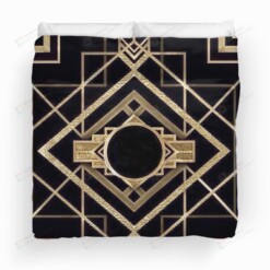 The Great Gatsby Symmetrical Gold Bedding Set