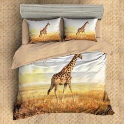 Giraffe Bedding Set (Duvet Cover & Pillow Cases)