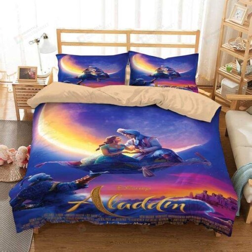 3d Aladdin Bedding Set Duvet Cover