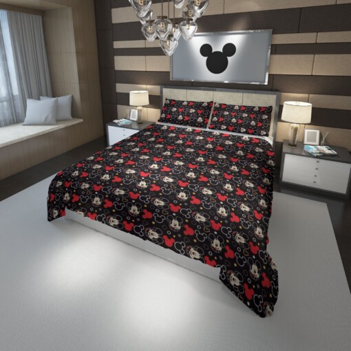 Disney ? Mickey Mouse Custom Bedding Set 2 (Duvet Cover & Pillowcases)