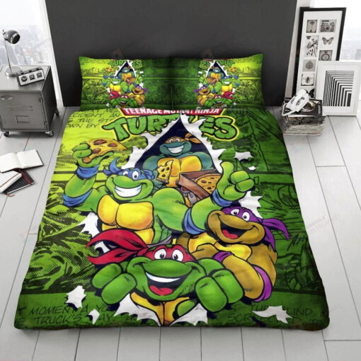 Teenage Mutant Ninja Turtles Customize Duvet Cover Bedding Set