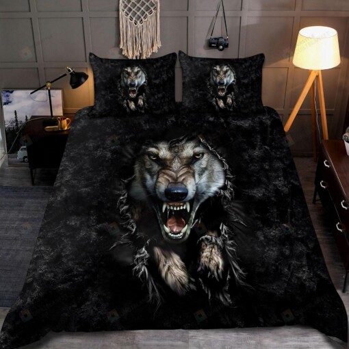 Wolf Bedding Set Bed Sheets Spread Comforter Duvet Cover Bedding Sets