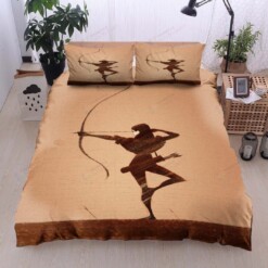 Archery Cotton Bed Sheets Spread Comforter Duvet Cover Bedding Sets