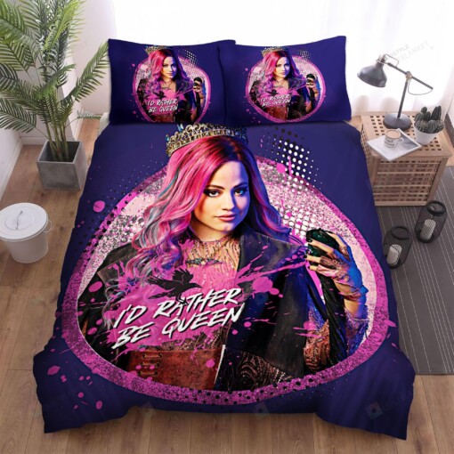 Descendants Audrey Bed Sheets Spread Comforter Duvet Cover Bedding Sets