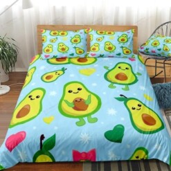 Avocado Cotton Bed Sheets Spread Comforter Duvet Cover Bedding Sets