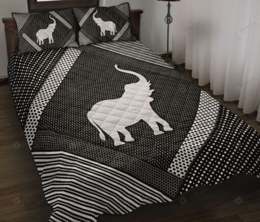 Elephant Style Quilt Bed Set Bedding Set