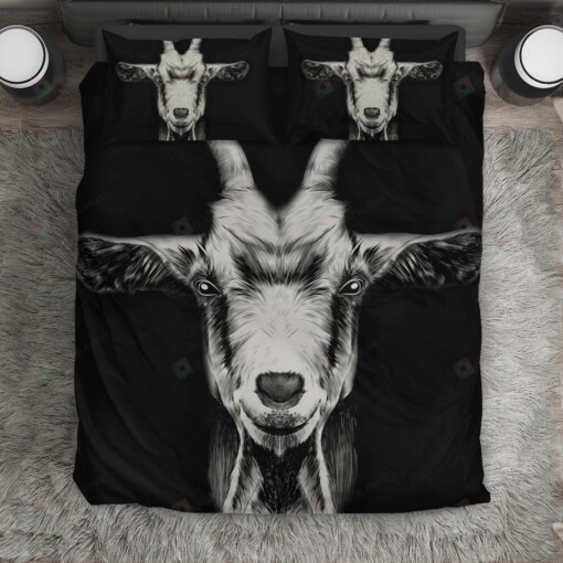 Goat Bedding Set-02 (Duvet Cover & Pillow Cases)