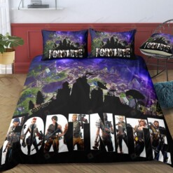 Topdown Fortnite Gamer Duvet Cover Bedding Set