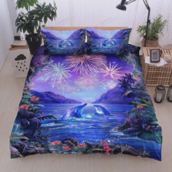 Dolphin Bedding Cotton Bed Sheets Spread Comforter Duvet Cover Bedding Sets