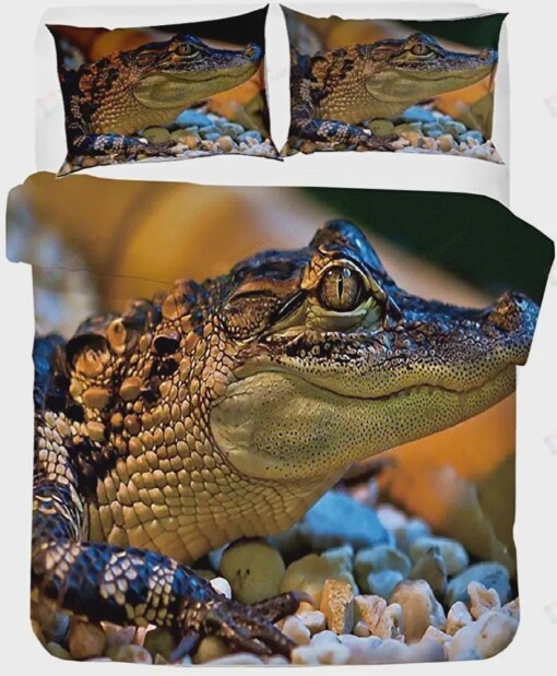 3D Alligator Bed Sheets Duvet Cover Bedding Sets