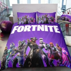 3D Fortnite Team Duvet Cover Bedding Set