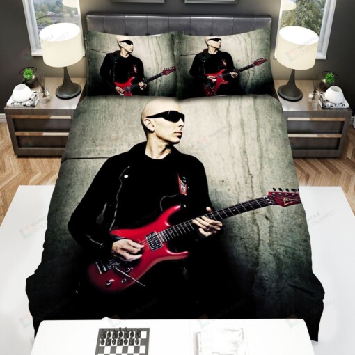 Joe Satriani Bed Sheets Spread Comforter Duvet Cover Bedding Sets