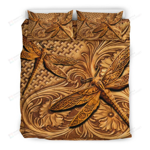 Dragonfly Quilt Bedding Set