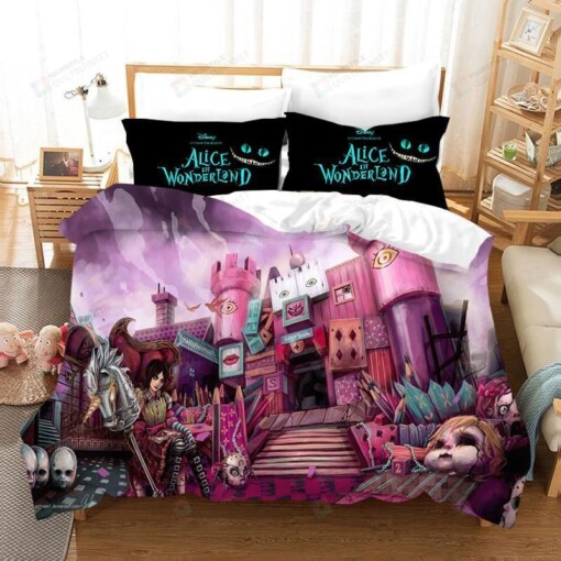 Alice In Wonderland Duvet Cover Bedding Set