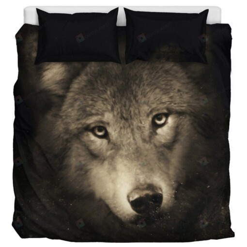 Wolf Face - Bedding Set (Duvet Cover & Pillow Cases)