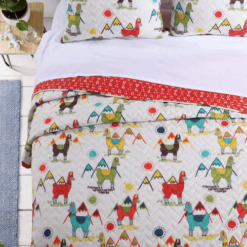 Llama Cotton Bed Sheets Spread Comforter Duvet Cover Bedding Sets