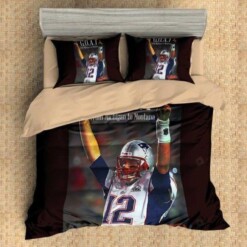 3d Customize Tom Brady Bedding Set (Duvet Cover & Pillow Cases)