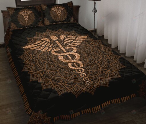 Nurse Symbol Quilt Bedding Set