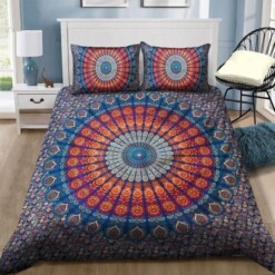 Hippie Pattern Bedding Set Bed Sheets Spread Comforter Duvet Cover Bedding Sets