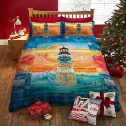 Lighthouse Bed Sheets Duvet Cover Bedding Set