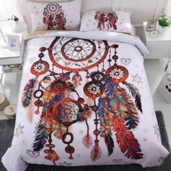 Dreamcatcher Cotton Bed Sheets Spread Comforter Duvet Cover Bedding Sets