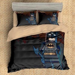 3d Lego Batman Duvet Cover Bedding Set