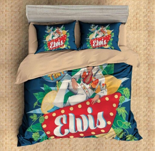 3d Elvis Presley Duvet Cover Bedding Set