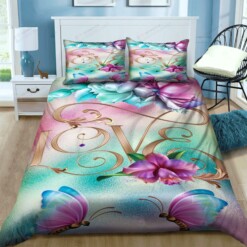 Rose Cotton Bed Sheets Spread Comforter Duvet Cover Bedding Sets