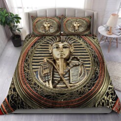 Ancient Egypt Pharaoh Bedding Set Cotton Bed Sheets Spread Comforter Duvet Cover Bedding Sets