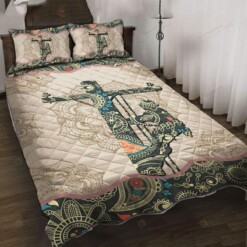 Lineman Mandala Quilt Bedding Set