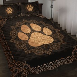 Dog Quilt Bedding Set