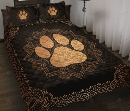 Dog Quilt Bedding Set