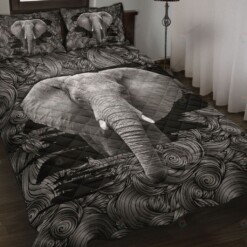 Elephant Quilt Bedding Set