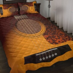 Guitar Quilt Bedding Set